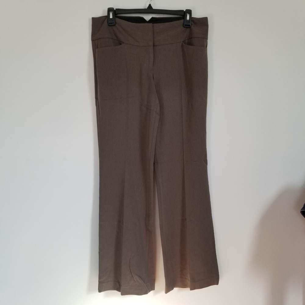 Express Editor Brown Dress Pants